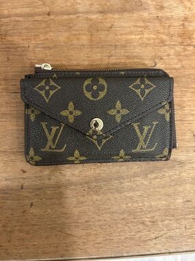 Monogram fashion wallet